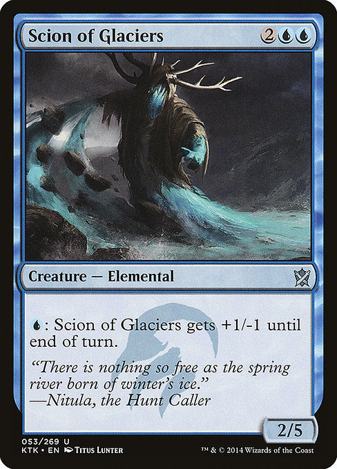 Scion of Glaciers - Khans of Tarkir #53