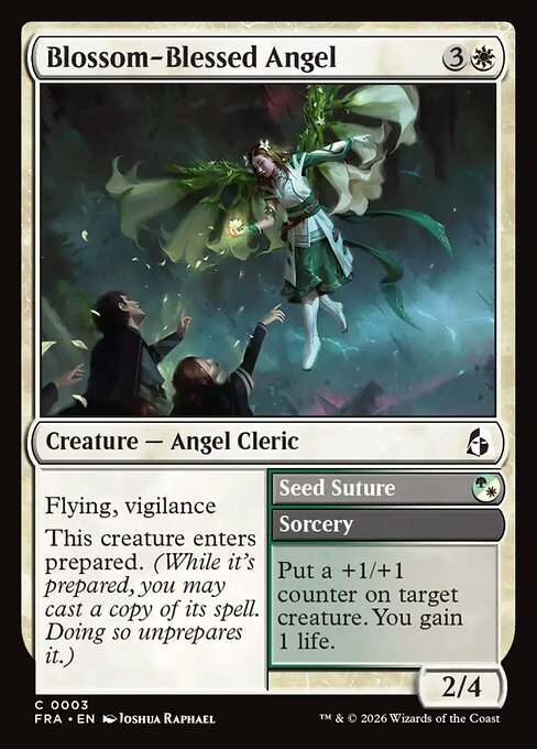 Blossom-Blessed Angel // Seed Suture - Reality Fracture - Non-Foil