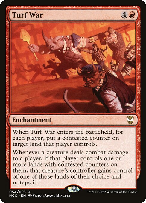 Turf War - New Capenna Commander #54