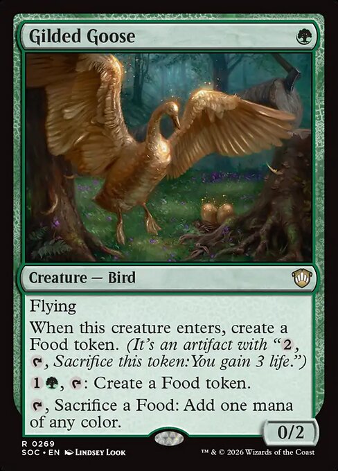 Gilded Goose - Secrets of Strixhaven Commander #269