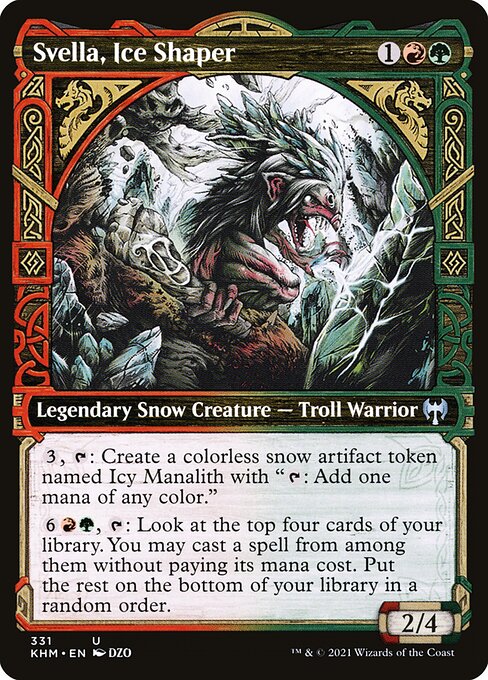 Svella, Ice Shaper - Kaldheim #331