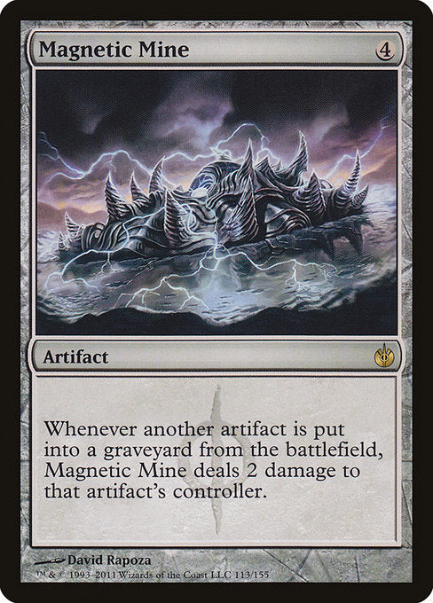 Magnetic Mine - Mirrodin Besieged #113