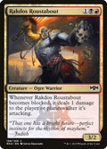 Rakdos Roustabout Ravnica Allegiance Magic: The Gathering card image