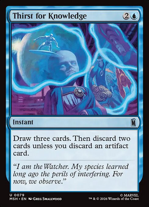 Thirst for Knowledge - Marvel Super Heroes #79 (Foil)