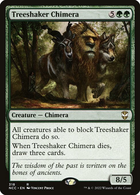 Treeshaker Chimera - New Capenna Commander #318