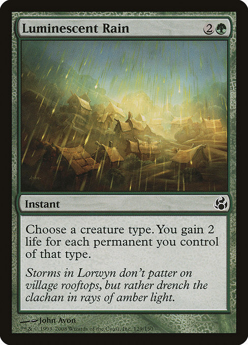 Luminescent Rain - Morningtide #129
