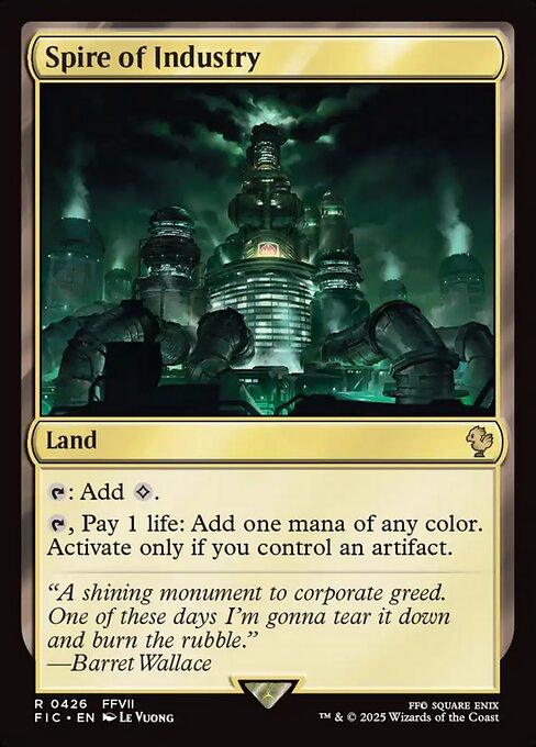 Spire of Industry - Final Fantasy Commander #426 Magic: The Gathering card image