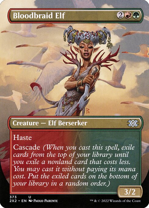 Bloodbraid Elf - Double Masters 2022 #373 - Near Mint - Non-Foil