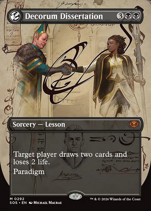 Decorum Dissertation - Secrets of Strixhaven #292