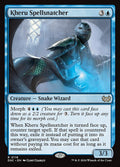 Kheru Spellsnatcher - Duskmourn: House of Horror Commander #119