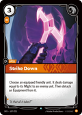 Strike Down Riftbound card image