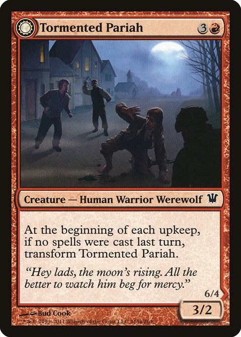 Tormented Pariah - Innistrad #165 Magic: The Gathering card image