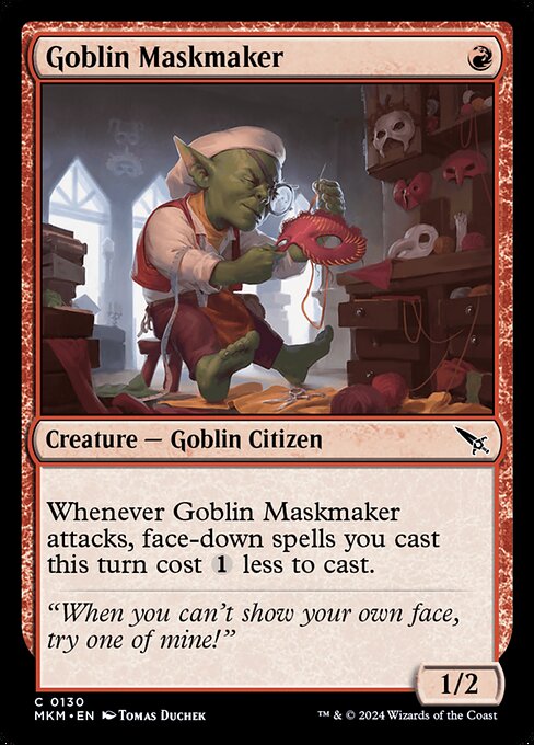 Goblin Maskmaker - Murders at Karlov Manor #130