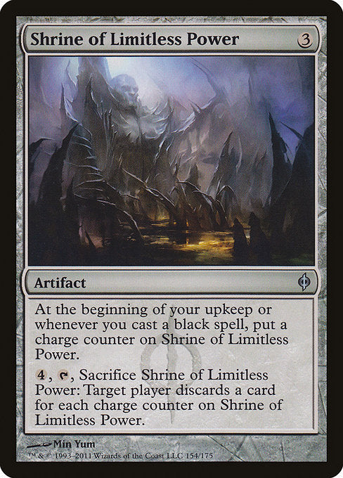 Shrine of Limitless Power - New Phyrexia #154