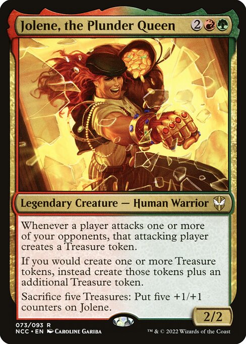 Jolene, the Plunder Queen - New Capenna Commander #73