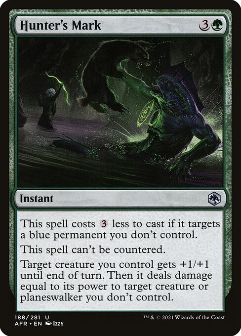 Hunter's Mark - Adventures in the Forgotten Realms #188 Magic: The Gathering card image