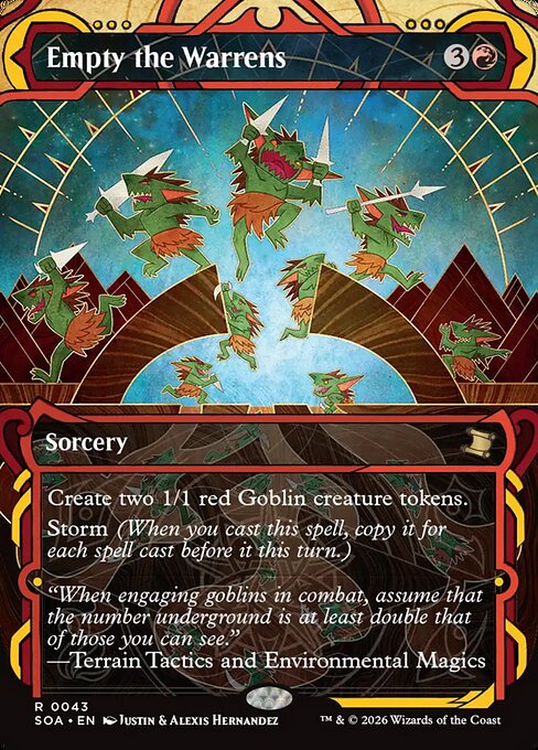 Empty the Warrens - Secrets of Strixhaven Mystical Archive #43