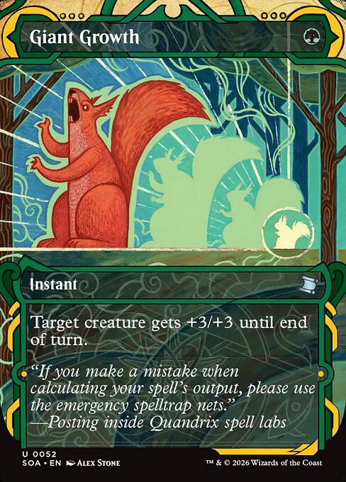 Giant Growth - Secrets of Strixhaven Mystical Archive #52