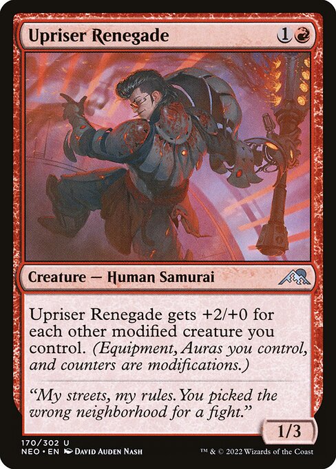 Upriser Renegade - Kamigawa: Neon Dynasty #170