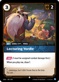 Lecturing Yordle Riftbound card image