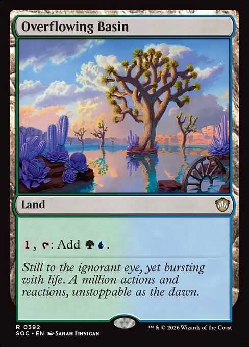 Overflowing Basin - Secrets of Strixhaven Commander #392