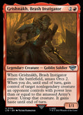 Grishn√°kh, Brash Instigator The Lord of the Rings: Tales of Middle-earth Magic: The Gathering card image