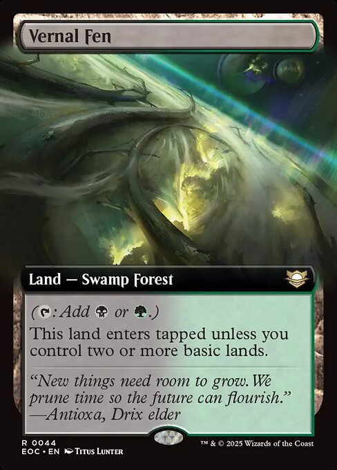 Vernal Fen - Edge of Eternities Commander #44