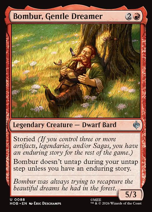 Bombur, Gentle Dreamer HOB 88