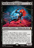 Black Widow, Super Spy Marvel Super Heroes Magic: The Gathering card image