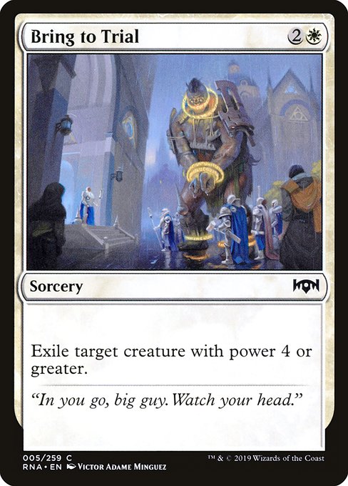 Bring to Trial - Ravnica Allegiance #5