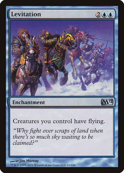 Levitation - Magic 2012 #61 Magic: The Gathering card image