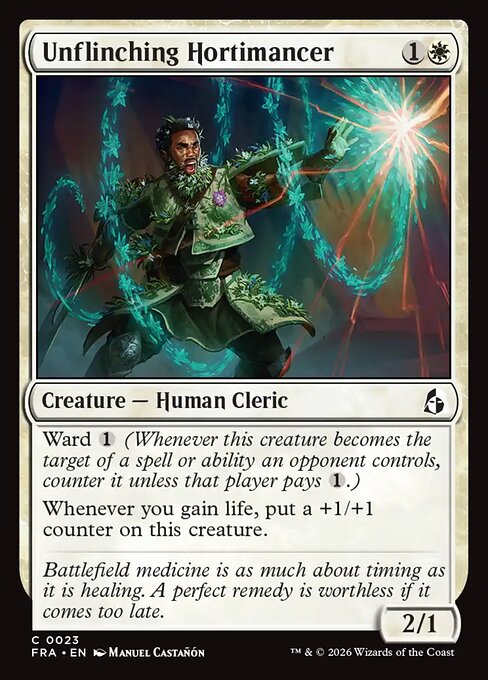Unflinching Hortimancer - Reality Fracture - Non-Foil