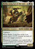 Byrke, Long Ear of the Law - Bloomburrow #380