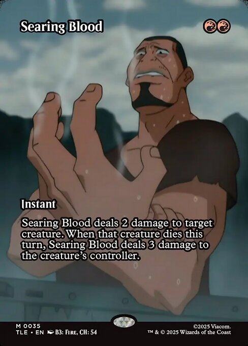 Searing Blood - Avatar: The Last Airbender Eternal #35