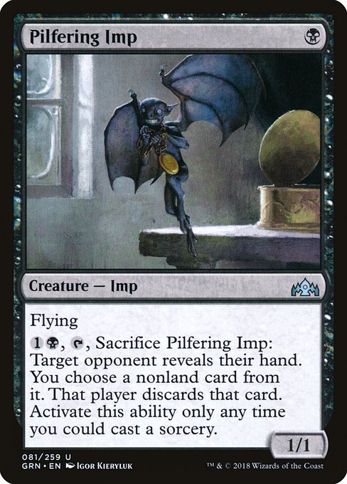 Pilfering Imp - Guilds of Ravnica #81