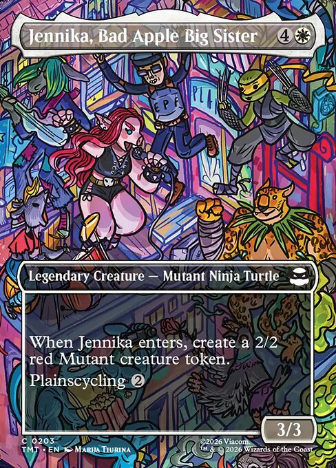 Jennika, Bad Apple Big Sister - Teenage Mutant Ninja Turtles #203