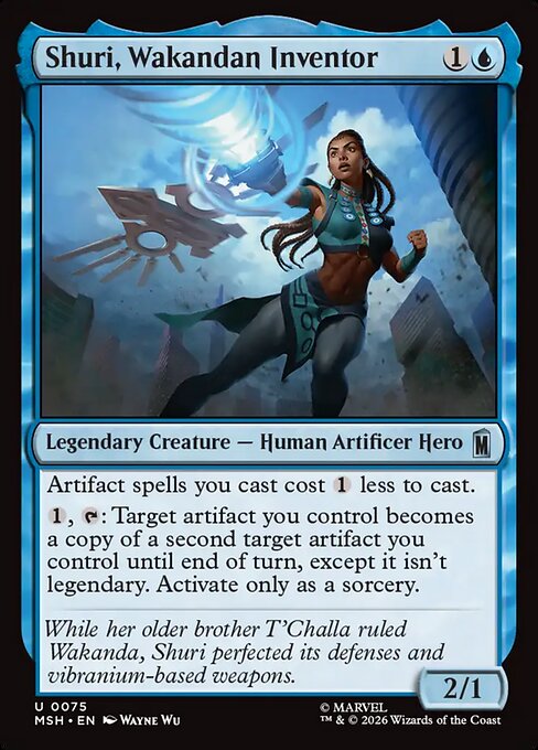 Shuri, Wakandan Inventor - Marvel Super Heroes #75 (Foil)