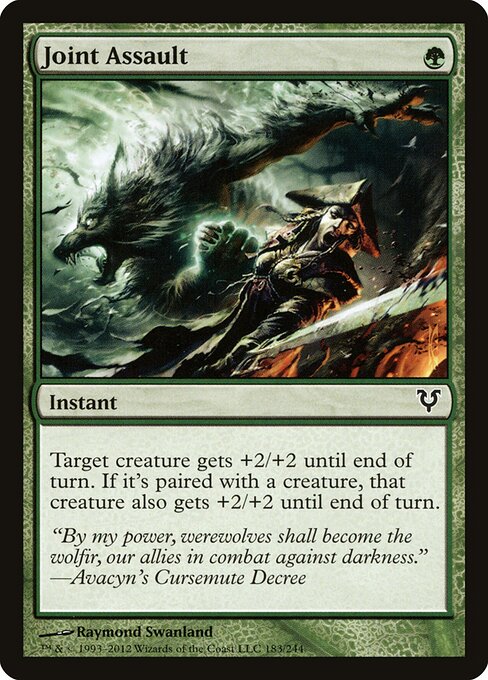 Joint Assault Avacyn Restored Magic: The Gathering card image
