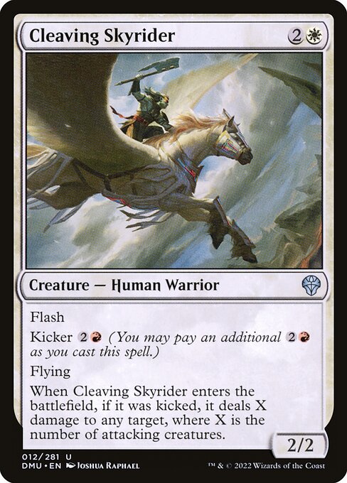 Cleaving Skyrider Dominaria United Magic: The Gathering card image