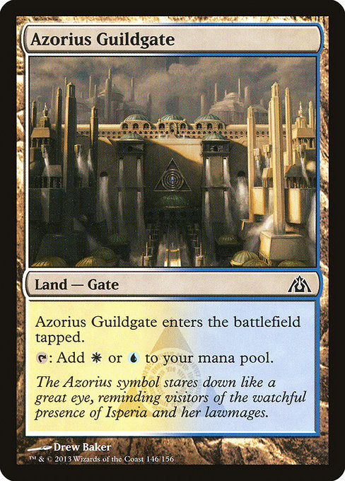 Azorius Guildgate - Dragon's Maze #146