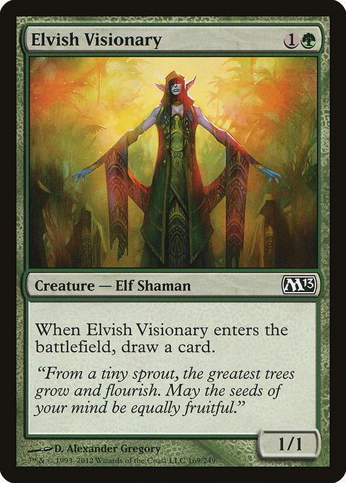 Elvish Visionary - Magic 2013 #169