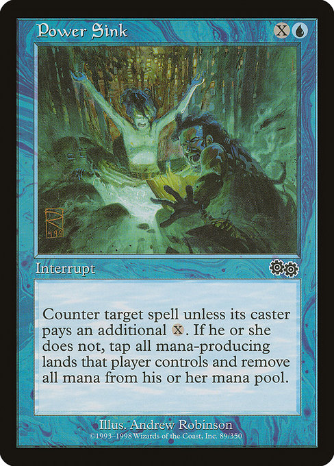 Power Sink - Urza's Saga #89
