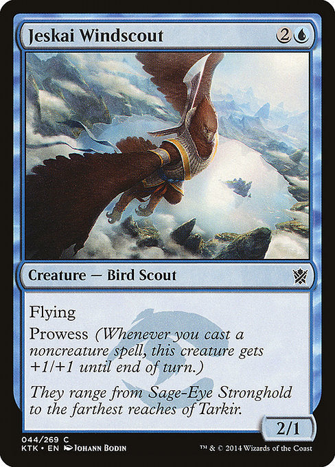 Jeskai Windscout - Khans of Tarkir #44