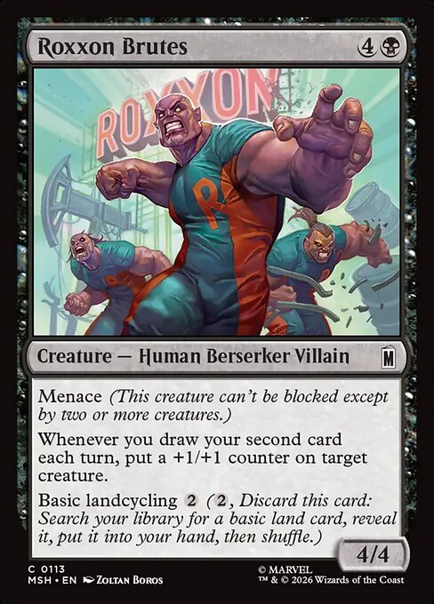 Roxxon Brutes - Marvel Super Heroes #113 (Foil)