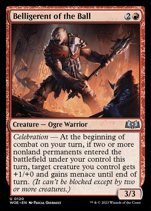 Belligerent of the Ball - Wilds of Eldraine #120