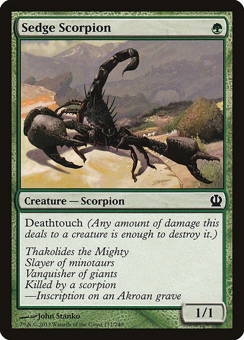 Sedge Scorpion - Theros #177
