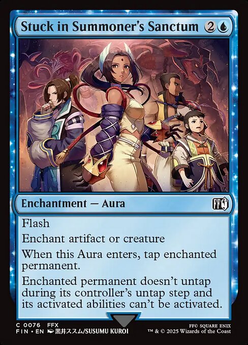Stuck in Summoner's Sanctum Final Fantasy Magic: The Gathering card image