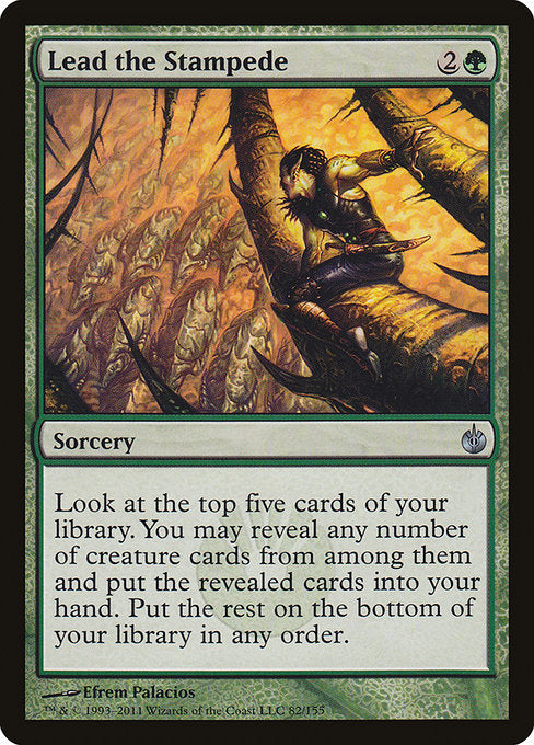 Lead the Stampede - Mirrodin Besieged #82