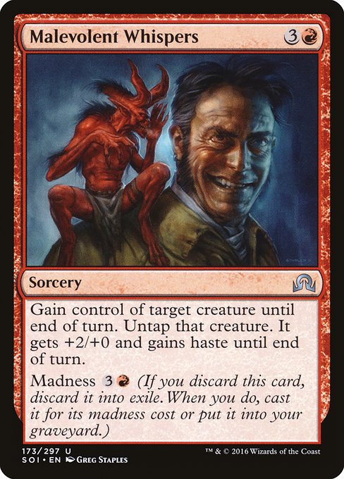 Malevolent Whispers - Shadows over Innistrad #173