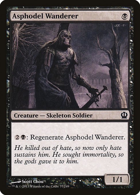 Asphodel Wanderer - Theros #77 Magic: The Gathering card image